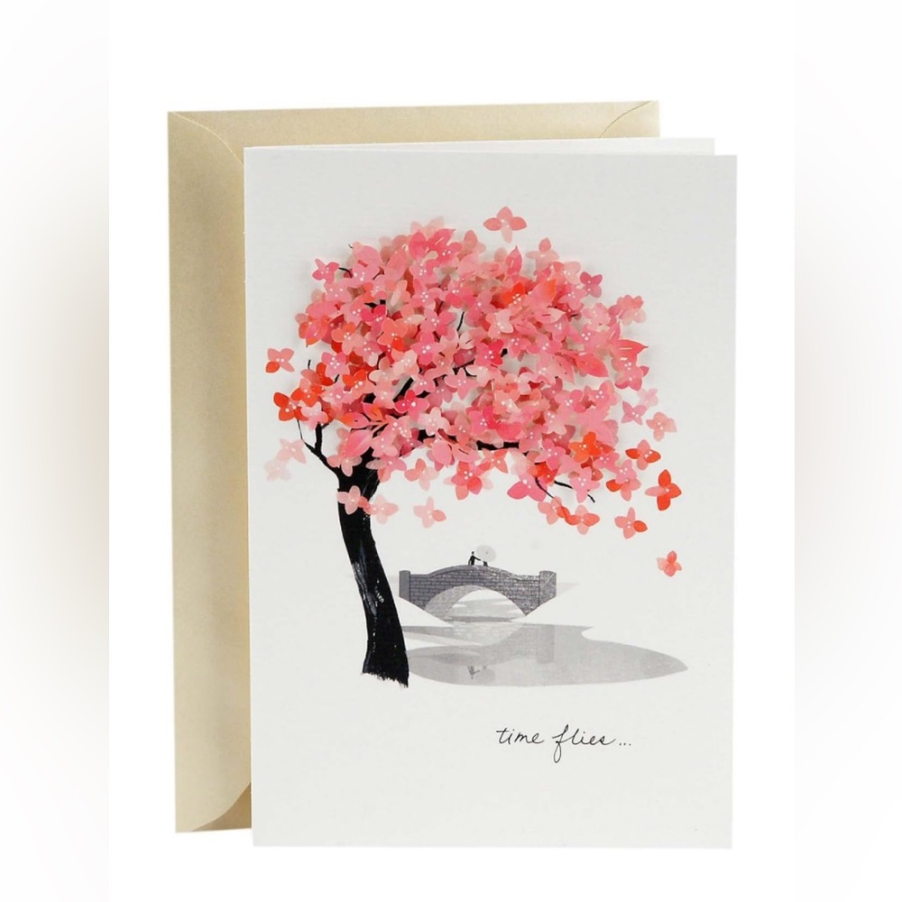 Hallmark Signature Love Card | Time Flies